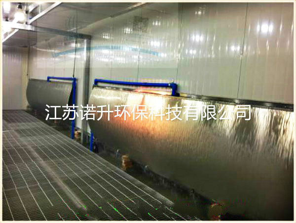 噴漆室的供風(fēng)、排風(fēng)方式等配套裝置。